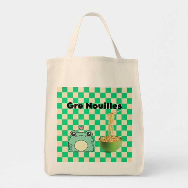 Bolsa Tote gre nouilles (Frente)