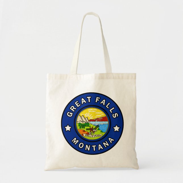 Bolsa Tote Great Falls Montana (Frente)