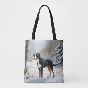 Bolsa Tote Greater Swiss Mountain Deixe Nevar Natal