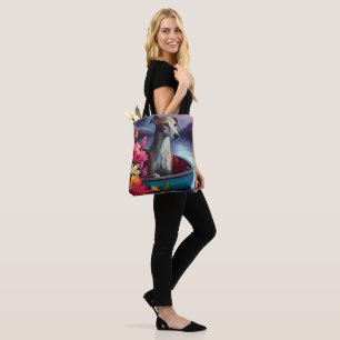 Bolsa Tote Greyhound em um remo: Uma aventura cênica