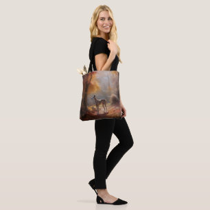 Bolsa Tote Greyhound no outono deixa cair inspiração