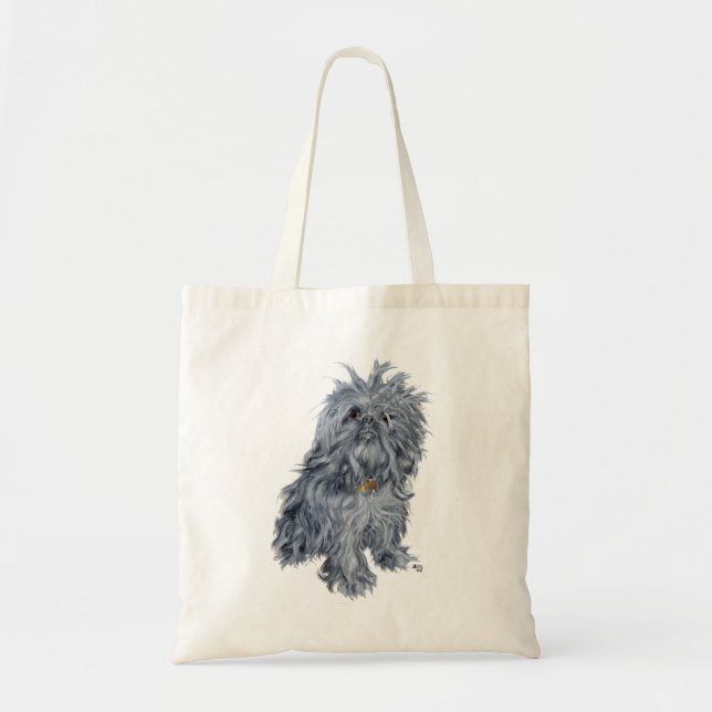 Bolsa Tote Grifon de Bruxelas (Frente)