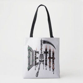 Bolsa Tote Grim Reaper Skeleton Death