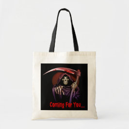 Bolsa Tote Grim Reaper Vem Para Você Halloween