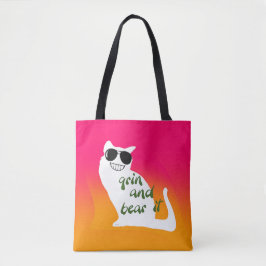 Bolsa Tote GRIN E SUPORTE Dia de as mães DE GATO KITT