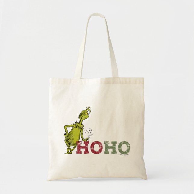 Bolsa Tote Grinch | He He He (Frente)