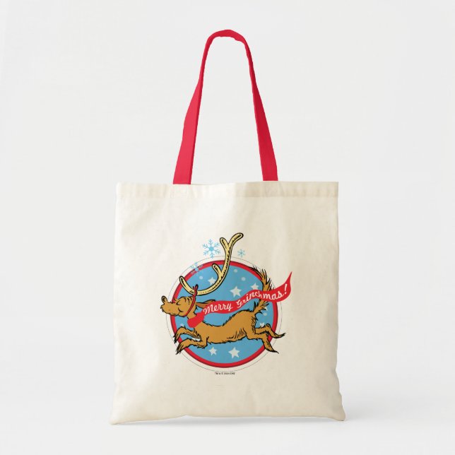 Bolsa Tote Grinch | Max Feliz Grinchmas! (Frente)