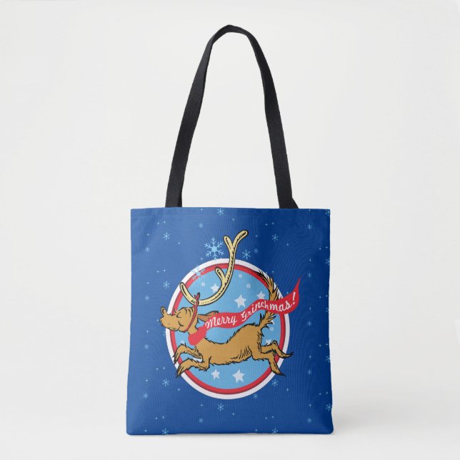 Bolsa Tote Grinch | Max Feliz Grinchmas! (Frente)