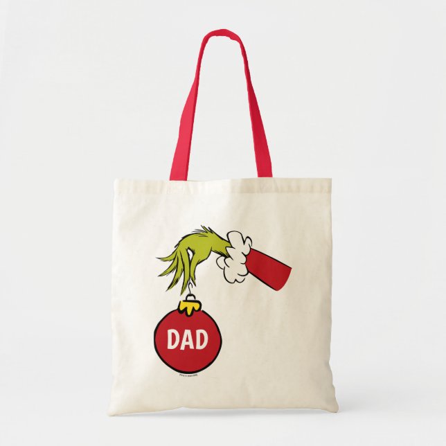 Bolsa Tote Grinch | Pai (Frente)