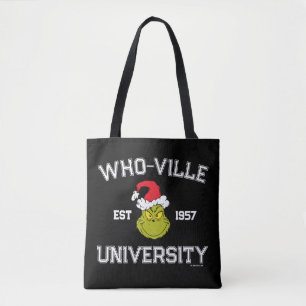Bolsa Tote Grinch Universidade de Who-ville Estabelecida em