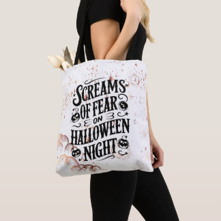 Bolsa Tote Gritares do Medo no Halloween