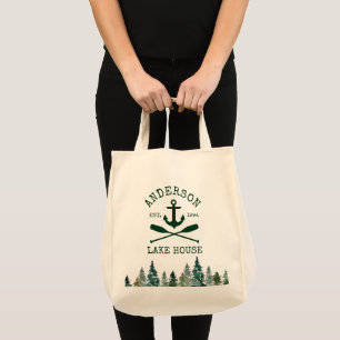 Bolsa Tote Grocería de Anchor Oars, no Lago Náutico
