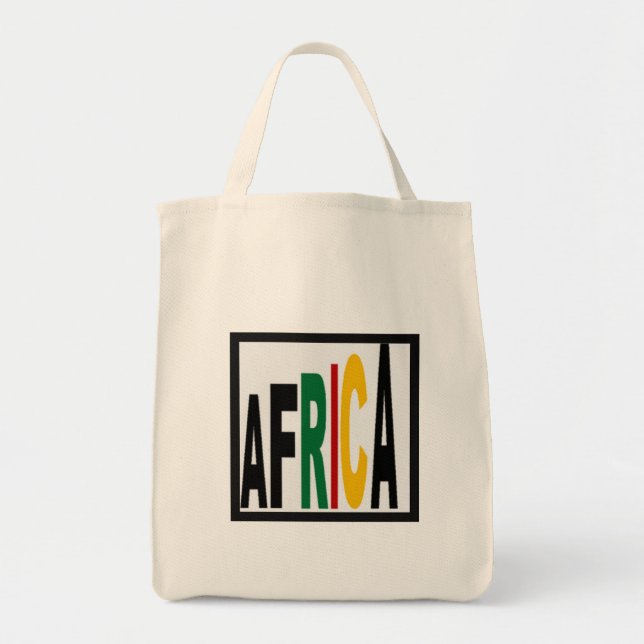 Bolsa Tote Grocery Tote AFRICA (Frente)