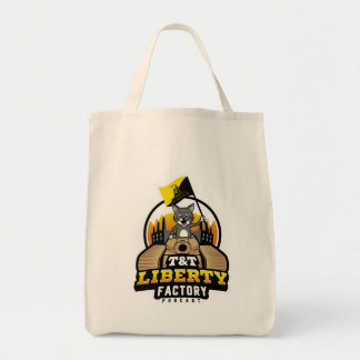 Bolsa Tote Grocery Tote Bag por T&T Liberty Fatory