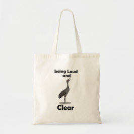 Bolsa Tote Groove-da-Savana Fazendo Barulho E Claro Observado