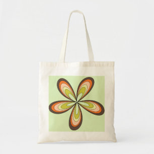 Bolsa Tote Groovy 60s 70s Limão da Flor Hippie Retro Daisy