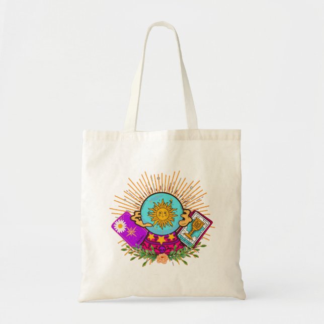 Bolsa Tote Groovy Crystal Ball (Frente)