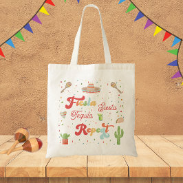 Bolsa Tote Groovy Fiesta Siesta Tequila Repeat Bachelorette