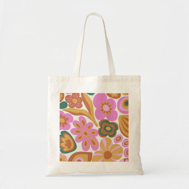 Bolsa Tote Groovy Garden (Frente)