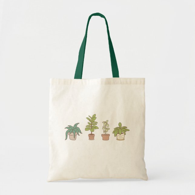 Bolsa Tote Groovy Greens (Frente)