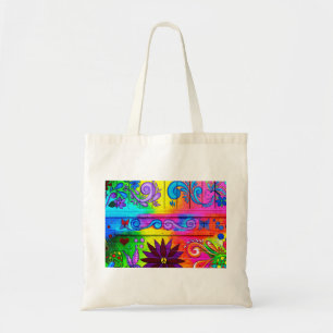 Bolsa Tote groovy hippie tote bag