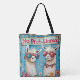 Bolsa Tote Groovy Llama Squad