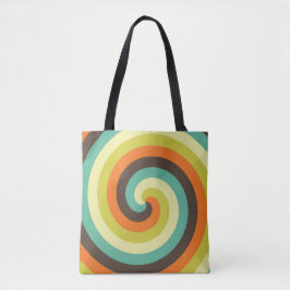 Bolsa Tote Groovy Swirl Revival