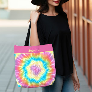 Bolsa Tote Groovy Tie Dye