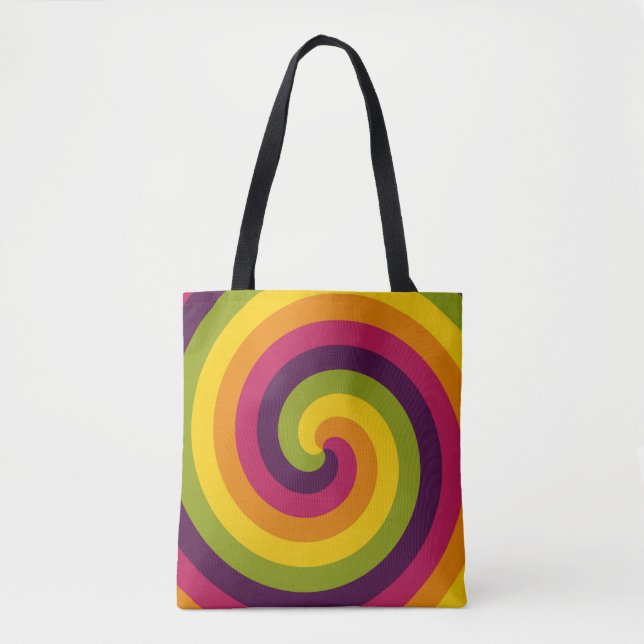 Bolsa Tote Groovy Vortex (Frente)