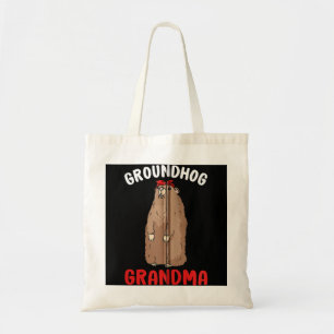 Bolsa Tote Groundhog Vovó Mulheres Woodchuck Engraçada Grony