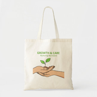 Bolsa Tote Growth & Care | Nurturing the Future Inspirational