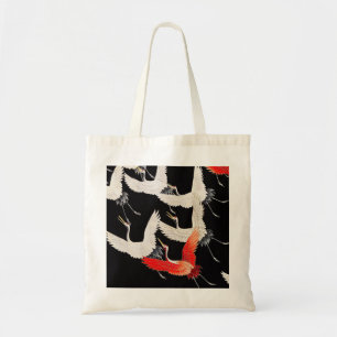 Bolsa Tote Gruas voadoras japonesas Kimono Art