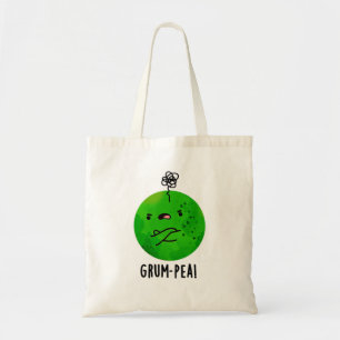 Bolsa Tote Grum-pea Funny Veggie Pun