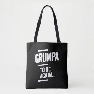 Bolsa Tote Grumpa Para Ser De Novo   Presente para avô