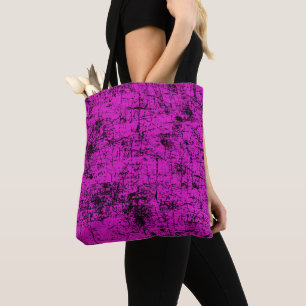 Bolsa Tote Grunge Rosa