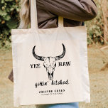 Bolsa Tote Grupo de Festas de solteira de Casamento Ocidental<br><div class="desc">Você precisa de uma bolsa de tote de noiva para o seu próximo casamento ocidental? Se sim, então você precisa checar nossa festa de solteira de casamento ocidental. Nossas malas são perfeitas para a futura noiva e suas madrinhas. Eles podem ser personalizados com qualquer nome ou monograma, e eles fazem...</div>