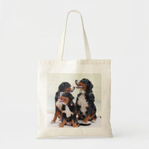 Bolsa Tote grupo do cão de montanha bernese