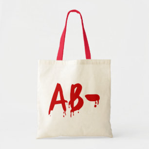 Bolsa Tote Grupo Sanguíneo AB- Hospital #Horror Negativo