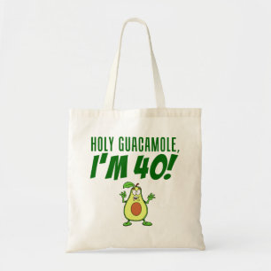 Bolsa Tote Guacamole santamente eu sou abacate de 40 desenhos