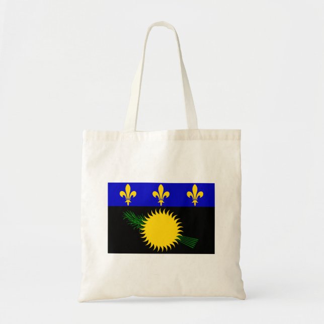 Bolsa Tote Guadaloupe Flag (Frente)