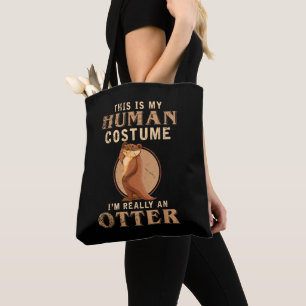 Bolsa Tote Guarda do Zoológico de Fantasia com Fantasias Dive