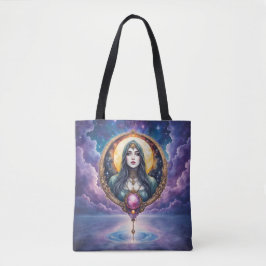 Bolsa Tote Guardiã dos Sonhos Lunar – Guardiã da Noite.