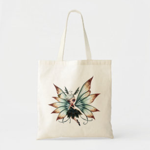 Bolsa Tote Guardiã Fada Fofa na Floresta Mágica