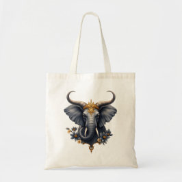 Bolsa Tote Guardião Coroado do Portão Celestial o elefante