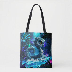 Bolsa Tote Guardião da Selva ao Luar – Coruja Encantada 