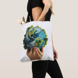 Bolsa Tote Guardiões da Terra: Protejam o Nosso Planeta Sacos