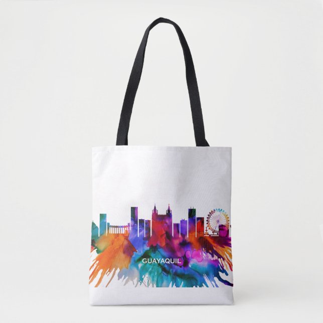 Bolsa Tote Guayaquil Skyline (Frente)