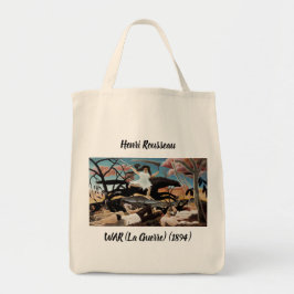 Bolsa Tote Guerra de Rousseau e autorretrato grande Saco de T