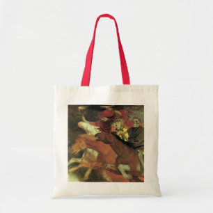 Bolsa Tote Guerra por Arnold Bocklin, Simbolismo Antigo Arte 