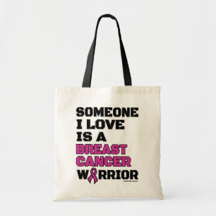 Bolsa Tote Guerreiro/Bloqueio/Alguém Que Eu Amo... Cancer De